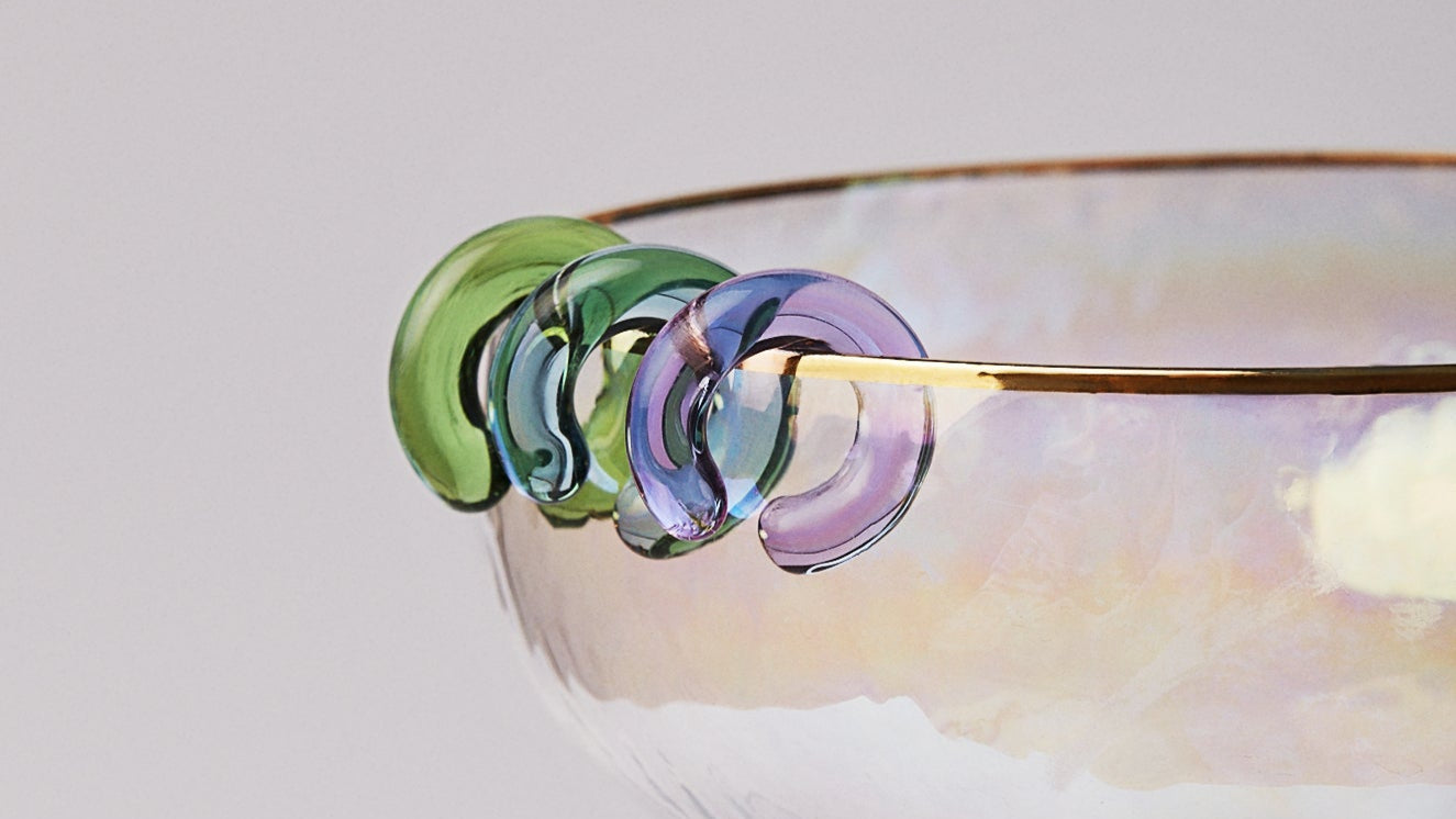 Ear cuff Luminous Small Green 93