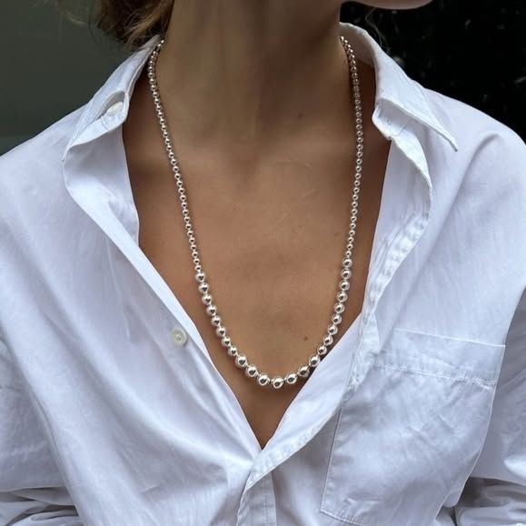 The Olivia Necklace Silver