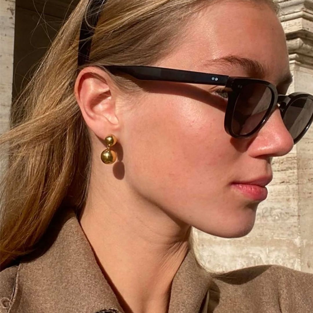 The Caroline Earrings Gold