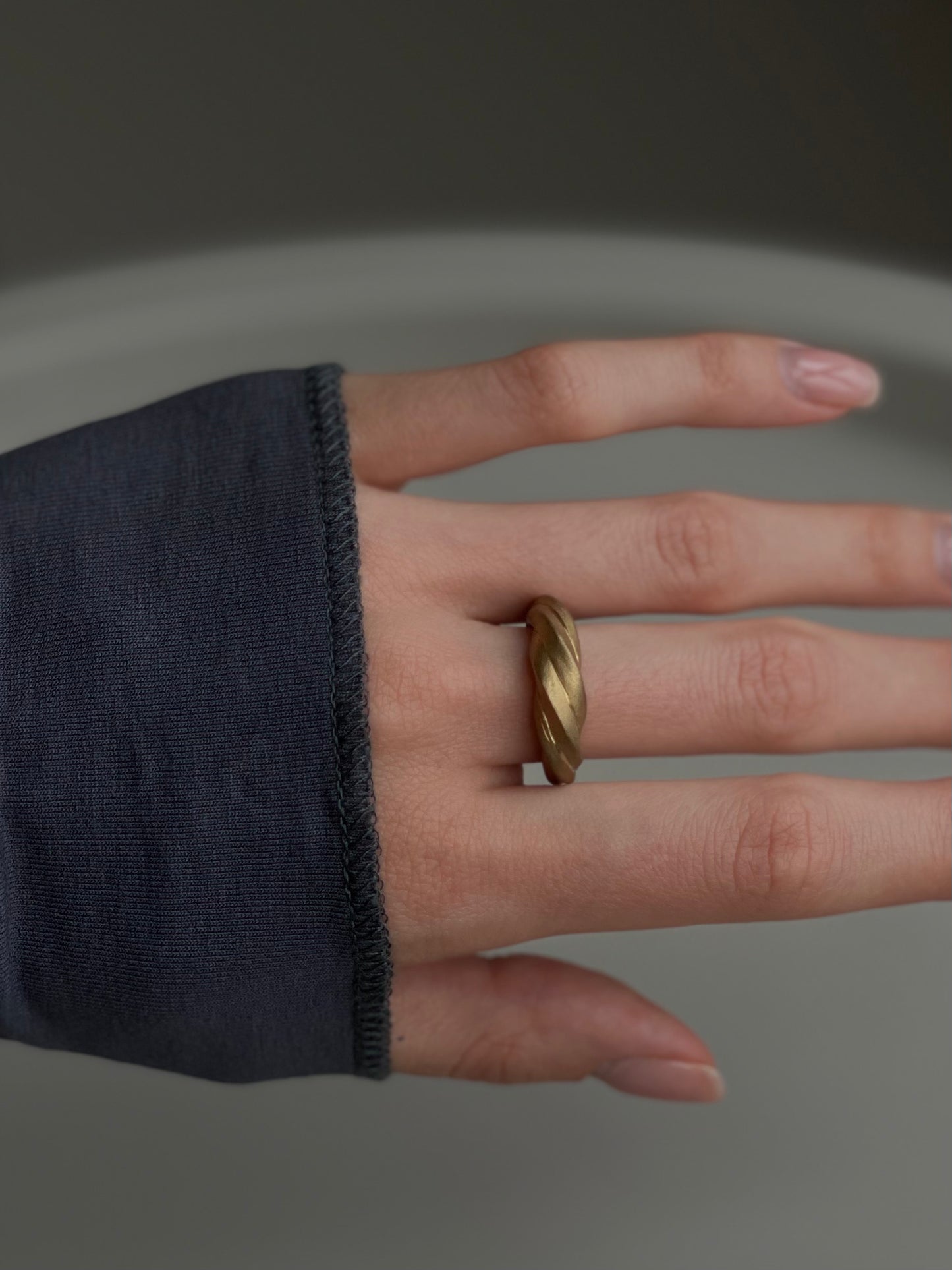 Spiral Eternity Ring