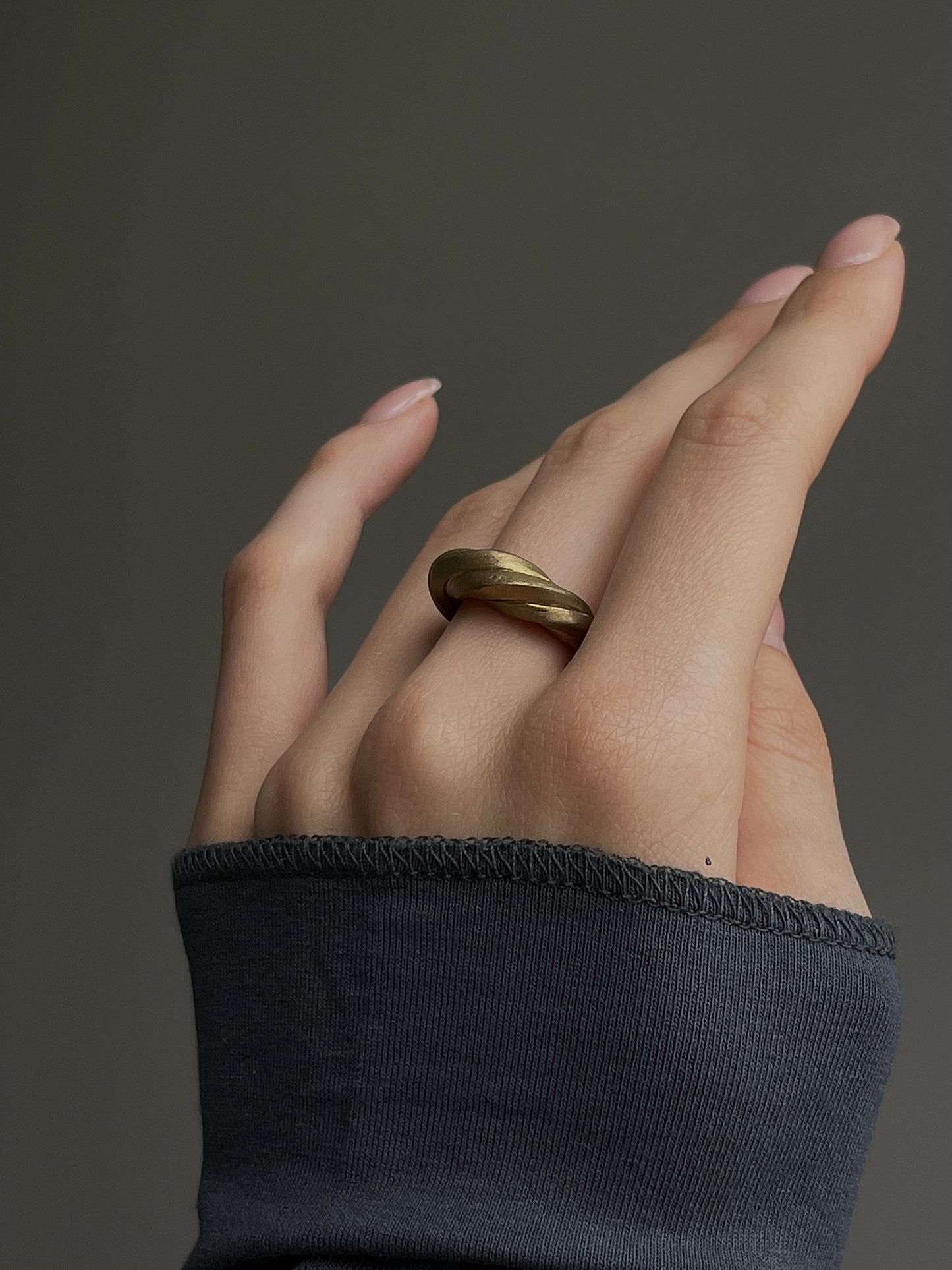Spiral Eternity Ring