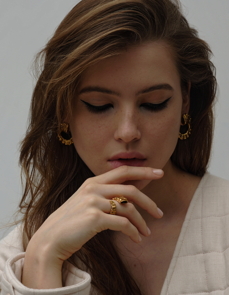 Сережки Horn Earrings