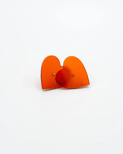 Сarnelian Hearts Earrings