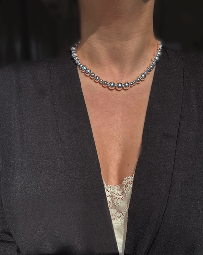 The Elly Necklace Silver